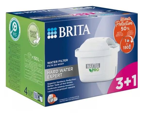 Brita MXpro Hard Water Expert 3+1