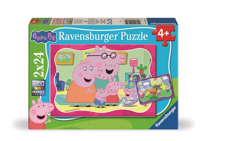 Ravensburger Peppa Pig 2x24p – kuva 8/8