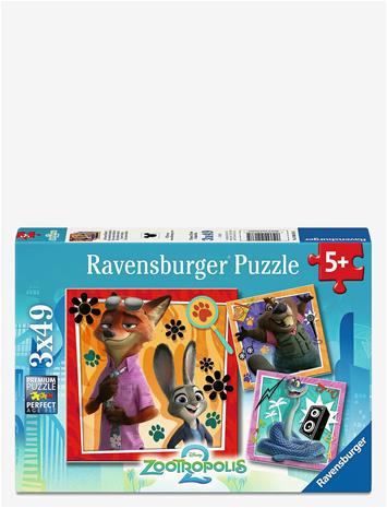 RAVENSBURGER Zootopia 2 3X49P - MULTI COLOURED - One Size