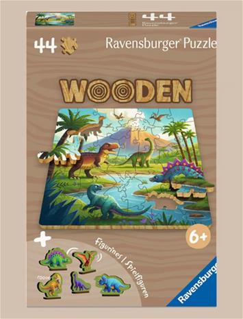 Ravensburger Dinosaurs, 44pc Wooden Puzzle
