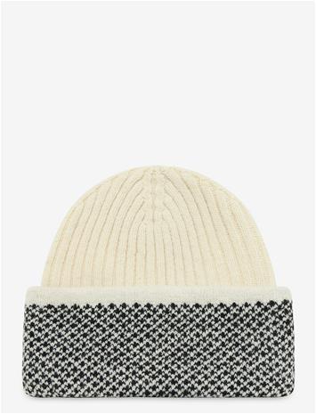 UPFRONT Wander Classic Beanie - OFF WHITE - One Size – kuva 4/4