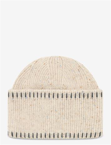UPFRONT Anchor Beanie - LIGHT BROWN - One Size