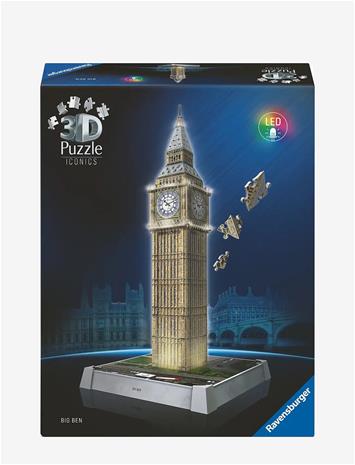 Ravensburger Big Ben Light Up 3D Puzzle, 216pc 3D Palapeli