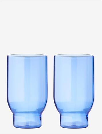 STUDIO ABOUT Water Glass, Tall - BLUE - 25 CL