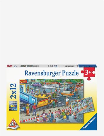 RAVENSBURGER Road Construction Site 2X12P - MULTI COLOURED - One Size