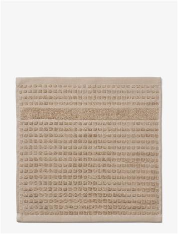 JUNA Check Vaskeklud - SAND - 30X30 cm