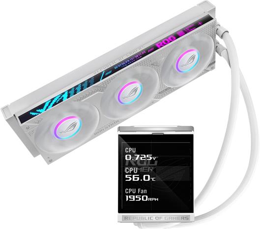 ASUS ROG STRIX LC IV 360 ARGB LCD - CPU Vesijäähdytys