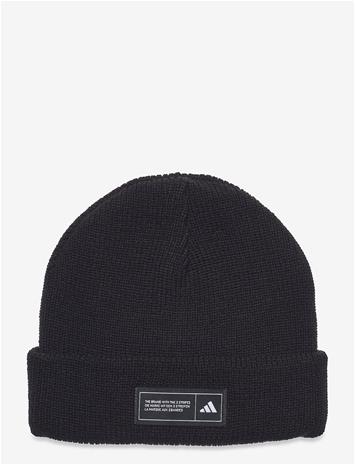 ADIDAS PERFORMANCE Ess Beanie Cuff - BLACK/WHITE - 56-58
