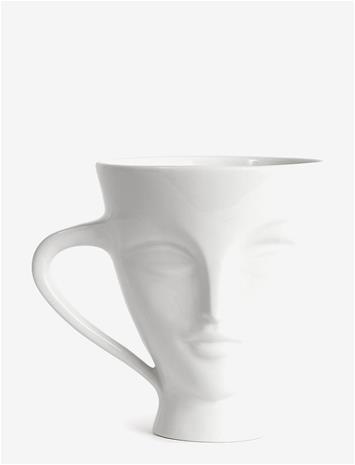 JONATHAN ADLER Giuliette Mug - WHITE - 43 CL