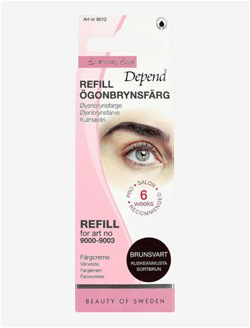 Depend Everyday Eye Eyebrow Tint Refill Black Brown