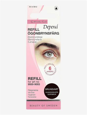 Depend Everyday Eye Eyebrow Tint Refill Black Brown