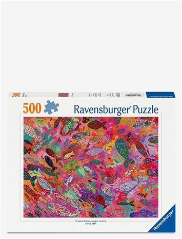 RAVENSBURGER Fish In Fuchsia 500P - MULTI COLOURED - One Size