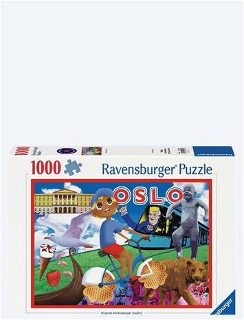 Ravensburger The Tourist,Oslo 1000P - Multi/patterned - ONE SIZE