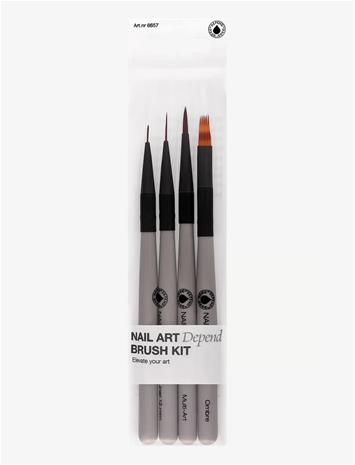Depend GeliQ Effects Nail Air Brush Kit 4-pack