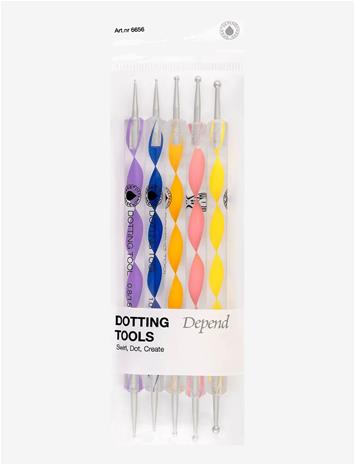 Depend GeliQ Effects Dotting Tools 5-pack