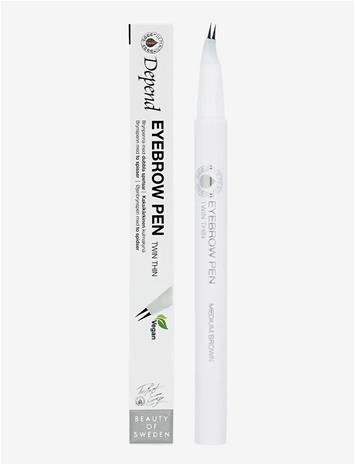 Depend Perfect Eye Eyebrowpen. twin thin Medium Brown