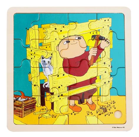 Alfons Puzzle Wooden Construction Fun 16 palaa