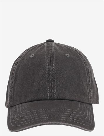 UPFRONT Douglas Washed Dad Cap - BLACK - One Size x 26