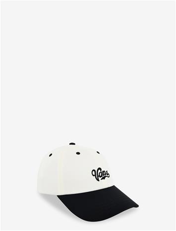 VANS Lefty Script Curved Bill Jockey - BLACK - One Size