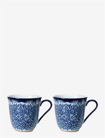 RÖRSTRAND Ostindia Floris Mug 30Cl 2Pc - BLUE - 30 CL