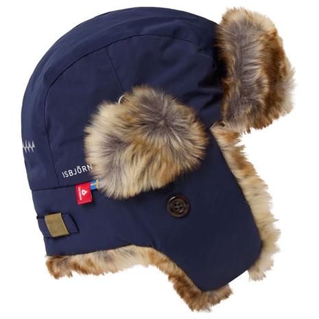 ISBJÖRN OF SWEDEN Squirell Winter Cap Kids - NAVY - 44/46