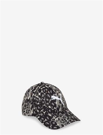 PUMA Ess Elevated Aop Bb Cap - BUTTERCREAM-LEOPARD - One Size