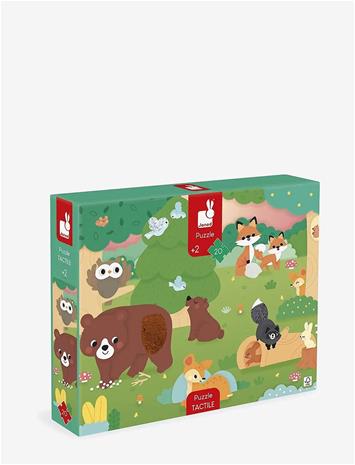 JANOD Janod - Forest Tactile Puzzle - MULTI - One Size – kuva 2/2