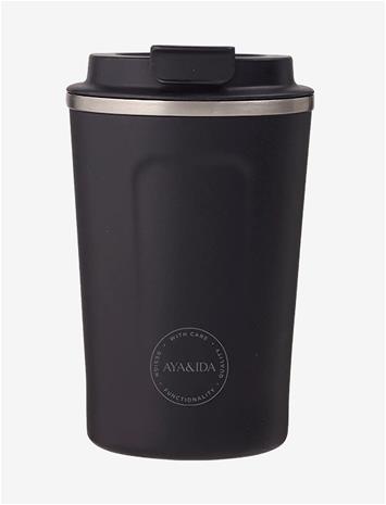 AYA&IDA Cup2Go - MATTE BLACK - 380 ml