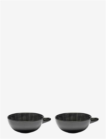 SERAX Espresso Cup Dé Set/2 - OFF-WHITE/BLACK - 0.8 CL