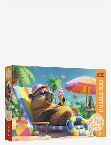 Trefl Capybara Style Relax 100p palapeli
