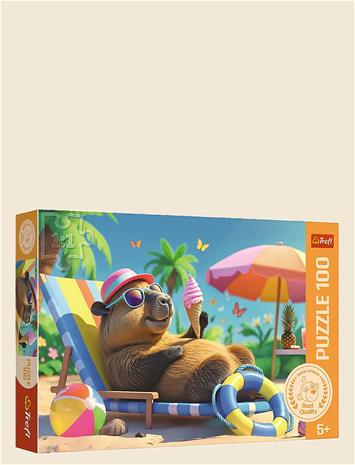 Trefl Capybara Style Relax 100p palapeli