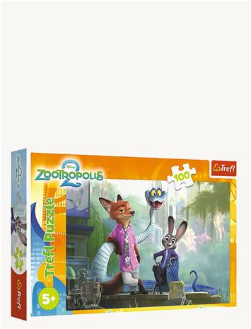 Trefl Pappussel Trefl 100 Bitar Disney Zootopia 2 - Multi/patterned - ONE SIZE