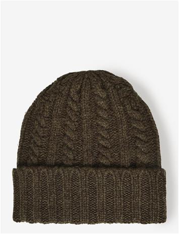 UPFRONT Cable Beanie - ARMY - One Size