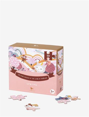 FABELAB Puzzle 50 Pcs. - Spring - PRINT - 40X20 cm