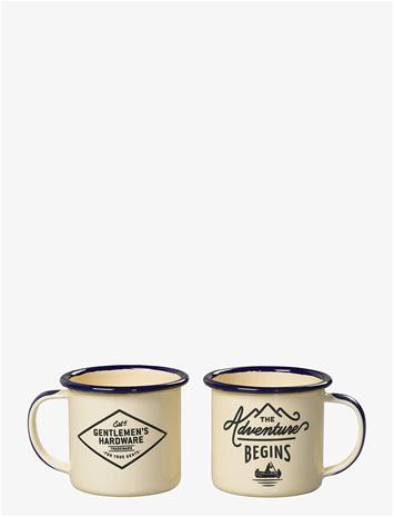 GENTLEMEN'S HARDWARE Espresso Cups White - WHITE - One Size
