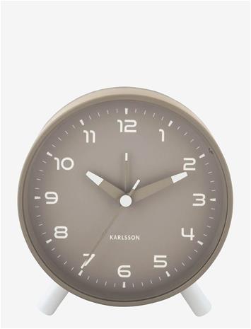 KARLSSON Alarm Clock Orgullo Dark Grey - DARK GREY - W12 cm