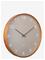 KARLSSON Wall Clock Acento Wood Light Grey - LIGHT GREY - Ø 40 cm – kuva 2