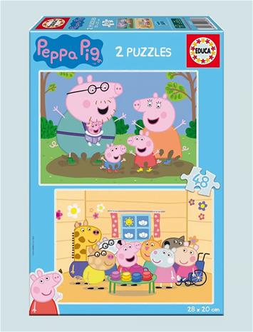 Educa 2X48 Peppa Pig