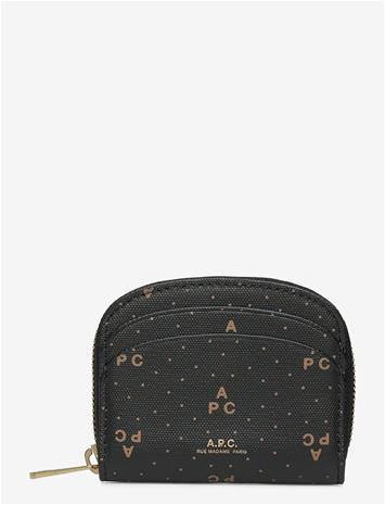 A.P.C. Compact Demi-Lune Mini - Black - ONE SIZE