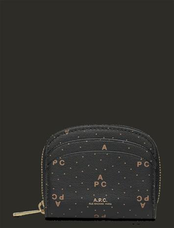 A.P.C. Compact Demi-Lune Mini - Black - ONE SIZE
