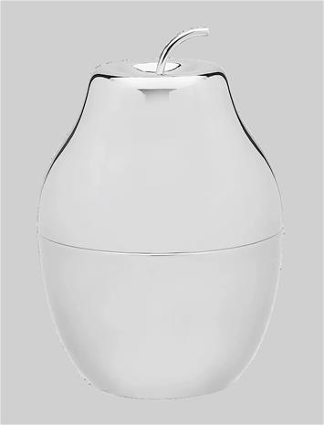 Anna + Nina Pear Ice Bucket - Silver - ONE SIZE