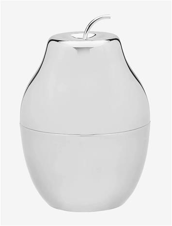 Anna + Nina Pear Ice Bucket - Silver - ONE SIZE