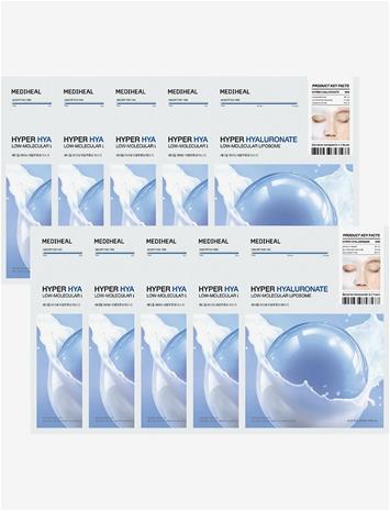 Mediheal Hyper Hyaluronate Mask 10 kpl