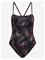 ROXY Roxy Active Basic One Piece Pt - ANTHRACITE ATHLETIC HIBISCUS - XS – kuva 2
