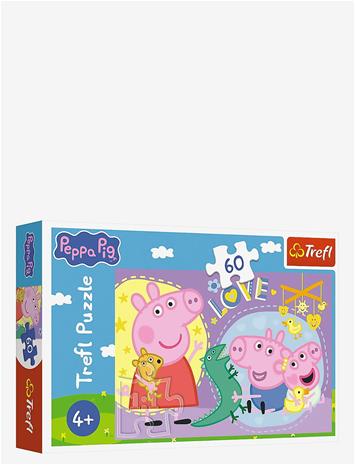 Pipsa Possu Lastenpalapeli 60 palaa Trefl