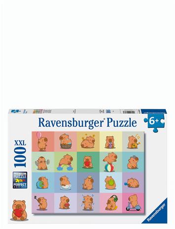 Ravensburger Palapeli Capybara 100 Palaa