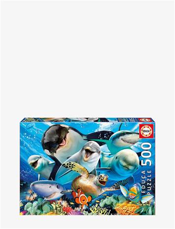 Educa Underwater Selfies Pussel 500 bitar 17647