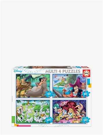 EDUCA MULTI DISNEY KLASSIKOT 4 PALAPELIT