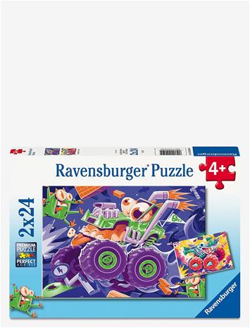 RAVENSBURGER Monster Trucks 2X24P - MULTI COLOURED - One Size