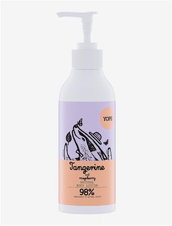 YOPE Botanical Body Lotion Tangerine and Raspberry 300 ml